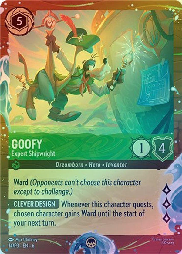 Goofy (Expert Shipwright) (Disney Cruise Promo) - 14 - Promo (Foil)