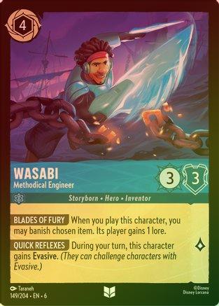 Wasabi (Methodical Engineer) - 149/204 - Uncommon (Foil)