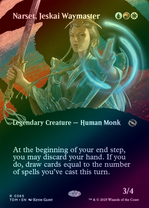 Narset, Jeskai Waymaster - Clan Showcase (Foil) (TDM)