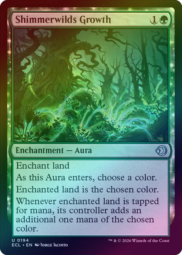 Shimmerwilds Growth (Foil) (ECL)