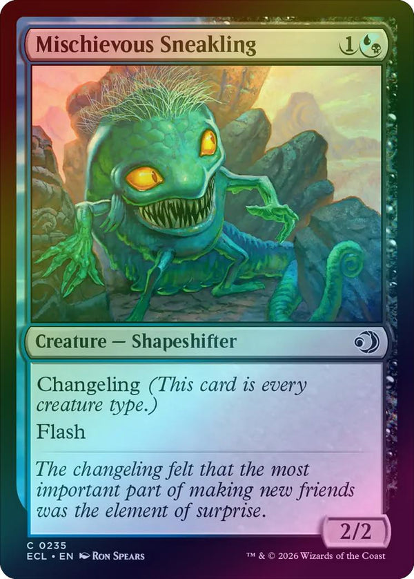 Mischievous Sneakling (Foil) (ECL)