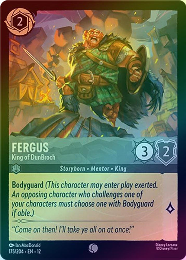 Fergus (King of DunBroch) - 175/204 - Common (Foil)