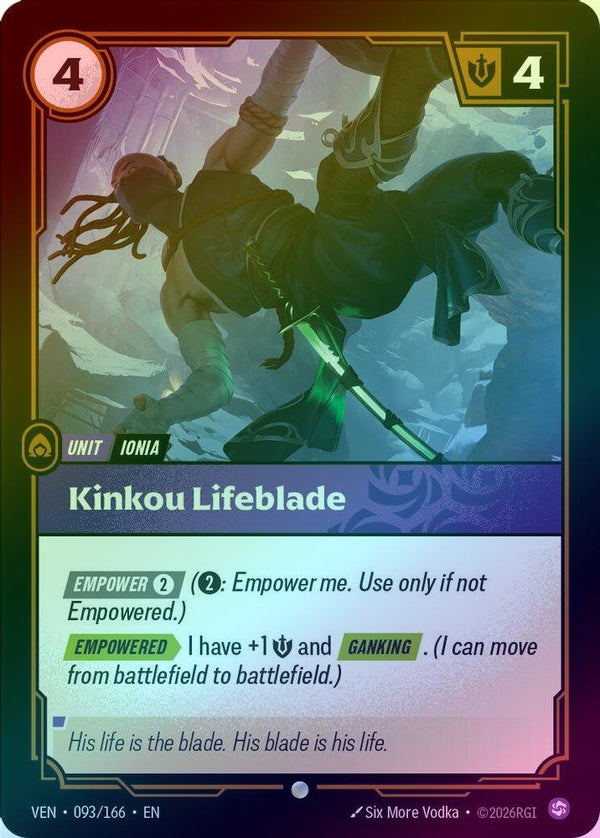 Kinkou Lifeblade - 093/166 - Common (Foil)