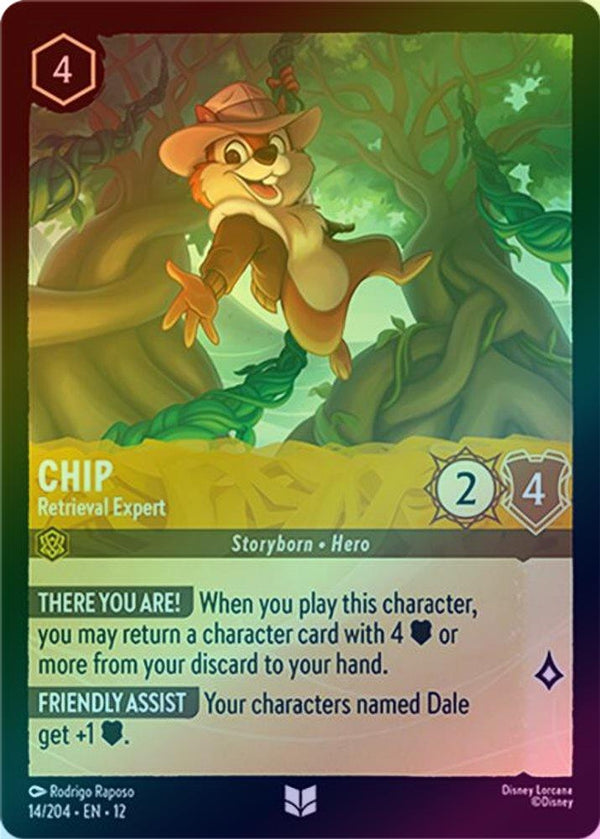 Chip (Retrieval Expert) - 14/204 - Uncommon (Foil)