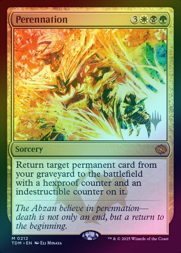Perennation - Promo Pack (Foil) (PTDM)