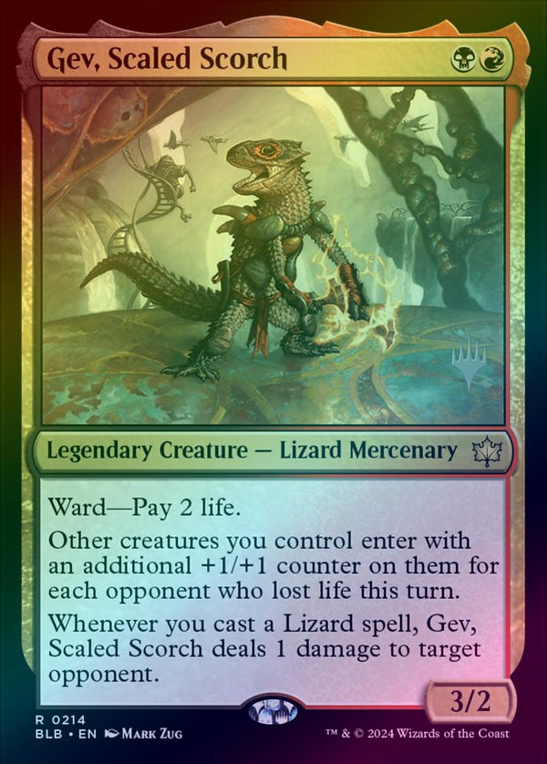 Gev, Scaled Scorch - Promo Pack (Foil) (PBLB)