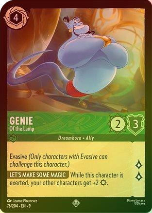 Genie (Of the Lamp) - 76/204 - Super Rare (Foil)