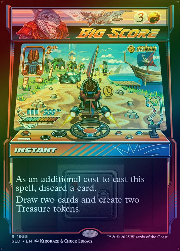 Big Score - Arcade Racers (Rainbow Foil) (SLD)