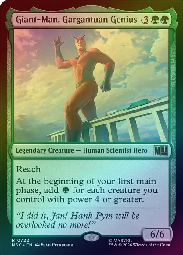 Giant-Man, Gargantuan Genius (Foil) (MSC)