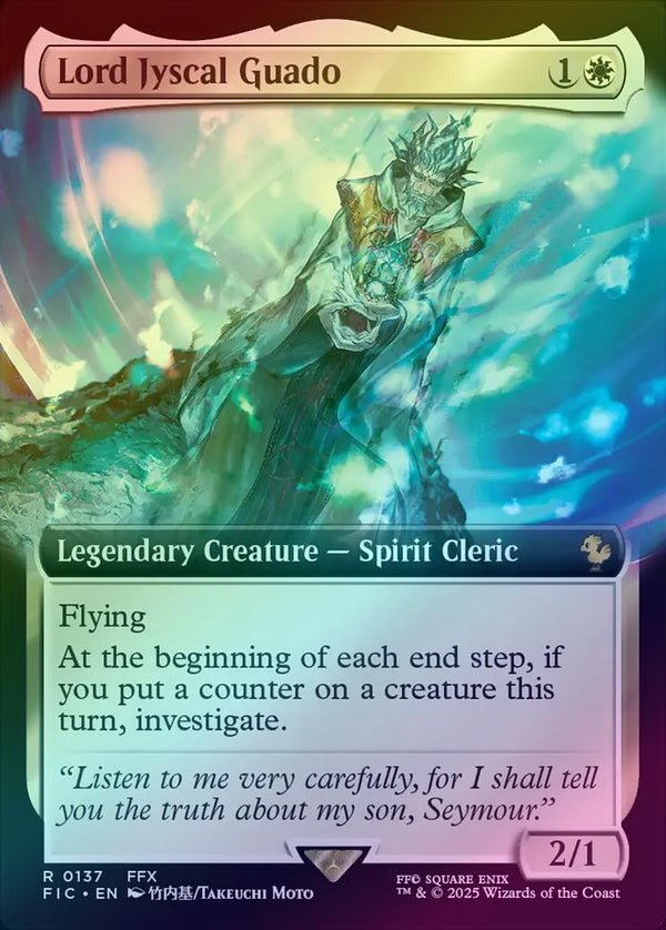 Lord Jyscal Guado - Extended Art (Foil) (FIC)
