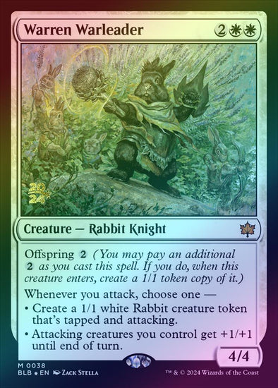 Warren Warleader - Prerelease Promo (Foil) (PBLB)