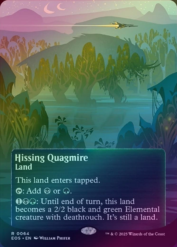Hissing Quagmire - Borderless Poster (Foil) (EOS)