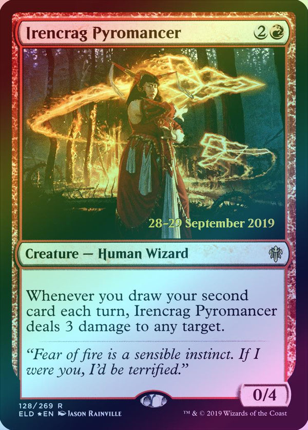 Irencrag Pyromancer - Prerelease Promo (Foil) (PELD)