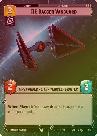 TIE Dagger Vanguard (Hyperspace) - 973 - Common (Foil)