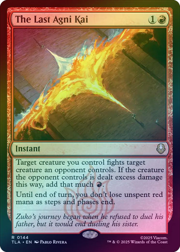 The Last Agni Kai (Foil) (TLA)