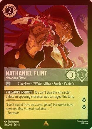 Nathaniel Flint (Notorious Pirate) - 196/204 - Rare (Foil)