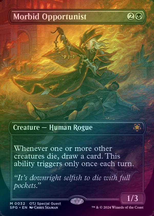 Morbid Opportunist - Borderless (Foil) (SPG)