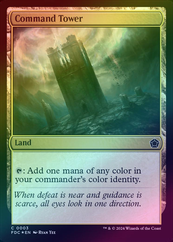 Command Tower (Foil) (FDC)