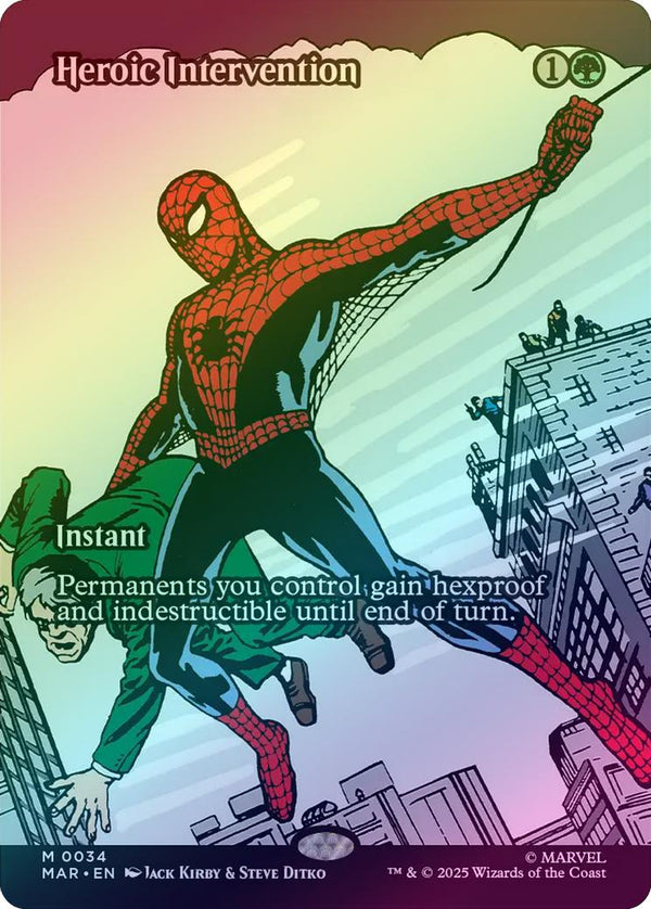 Heroic Intervention - Source Material Showcase (Foil) (MAR)