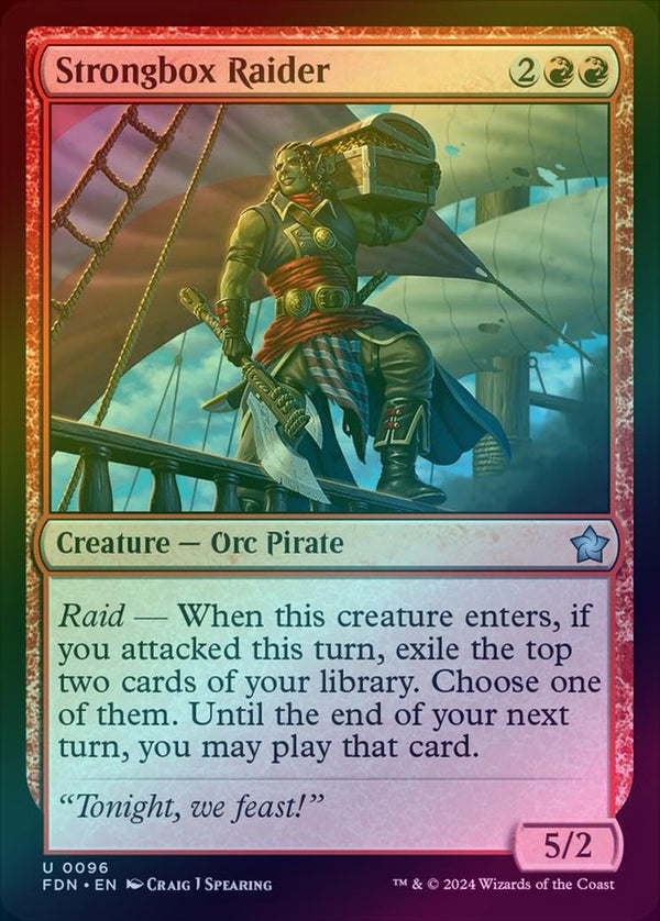 Strongbox Raider (Foil) (FDN)
