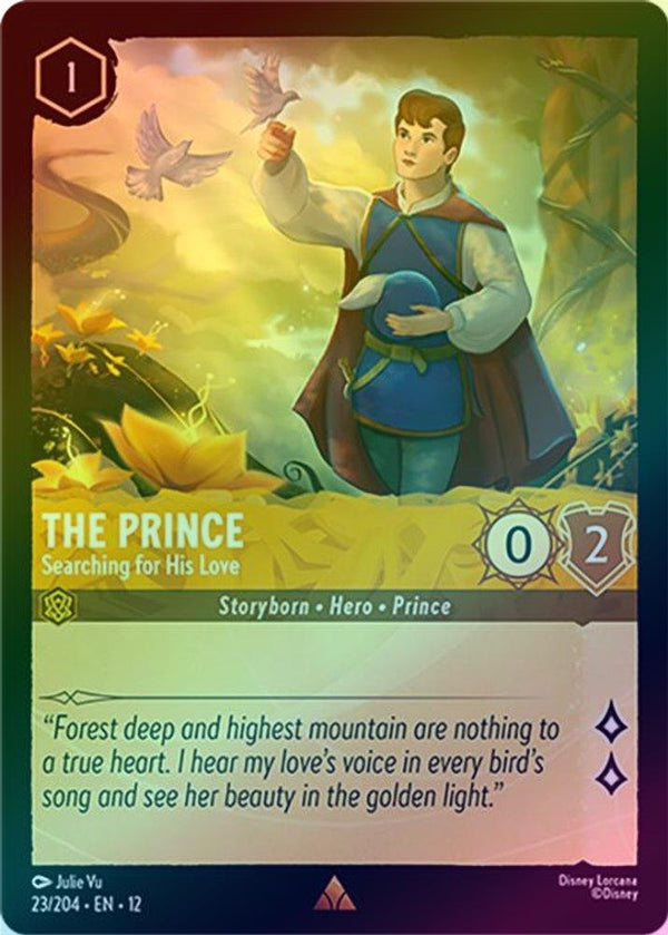 The Prince (Searching for His Love) - 23/204 - Rare (Foil)