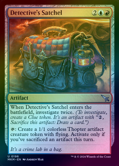 401 Games Canada - Detective's Satchel (Foil) (MKM) 401 Games Canada - Detective's Satchel (Foil) (MKM)