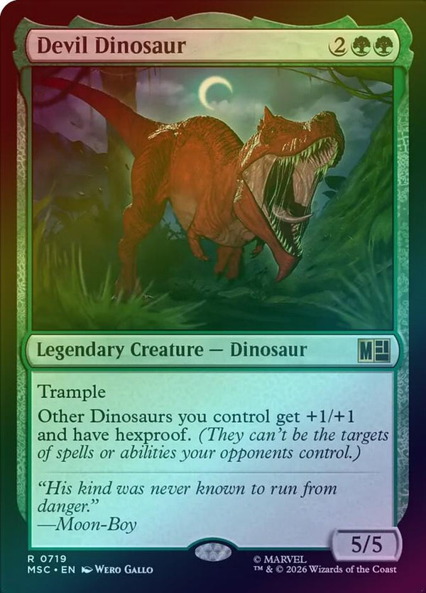 Devil Dinosaur (Foil) (MSC)