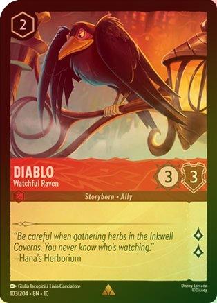 Diablo (Watchful Raven) - 103/204 - Rare (Foil)