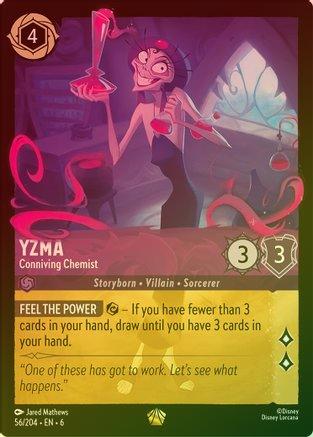 Yzma (Conniving Chemist) - 56/204 - Legendary (Foil)