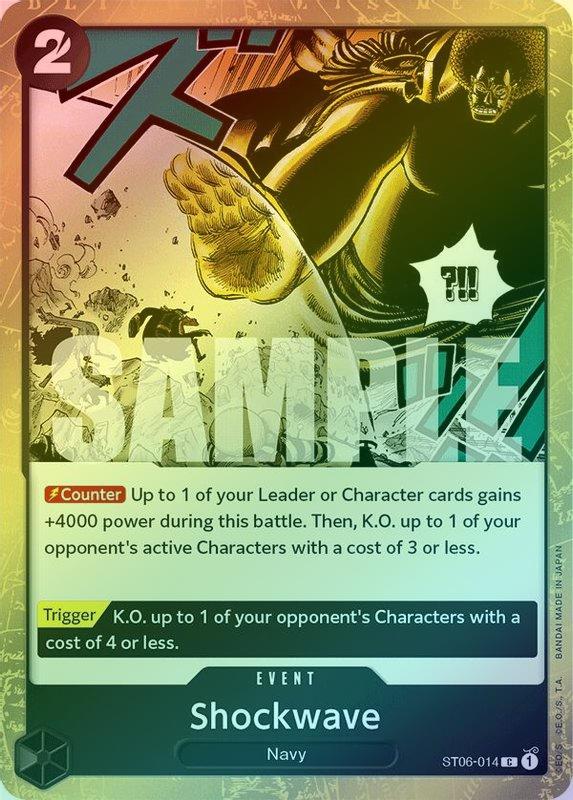 Shockwave (Jolly Roger Foil) - ST06-014 - Common