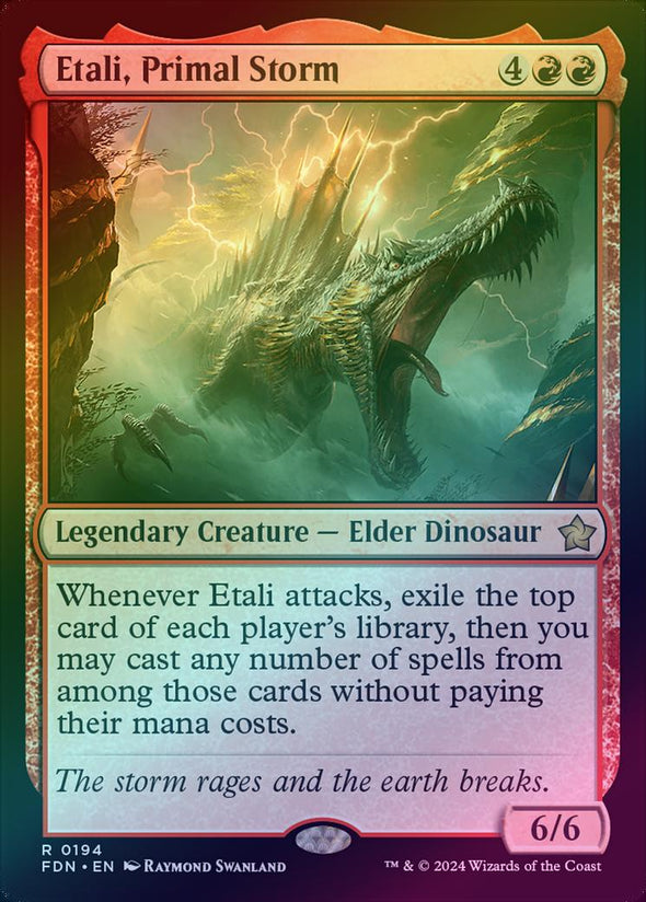 Etali, Primal Storm (Foil) (FDN)