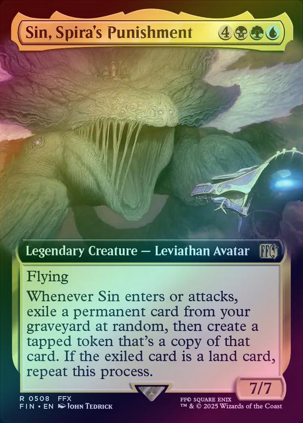 Sin, Spira's Punishment - Extended Art (Foil) (FIN)
