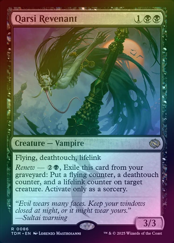 Qarsi Revenant (Foil) (TDM)
