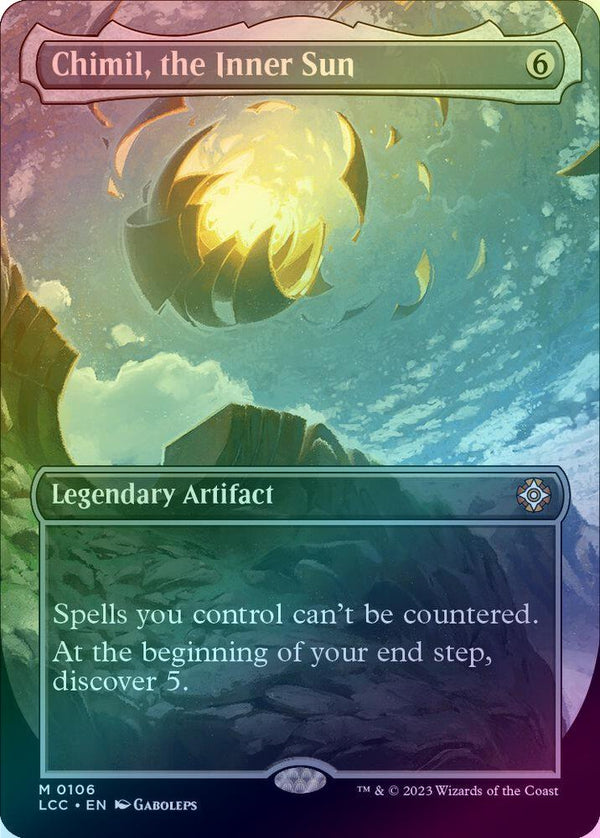 Chimil, the Inner Sun - Borderless (Foil) (LCC)