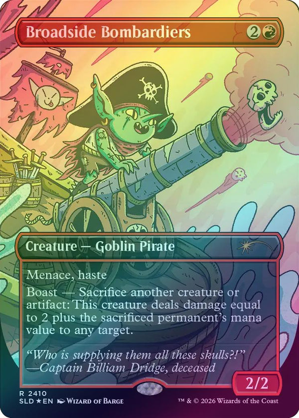 Broadside Bombardiers - Goblin Storm (Foil) (SLD)
