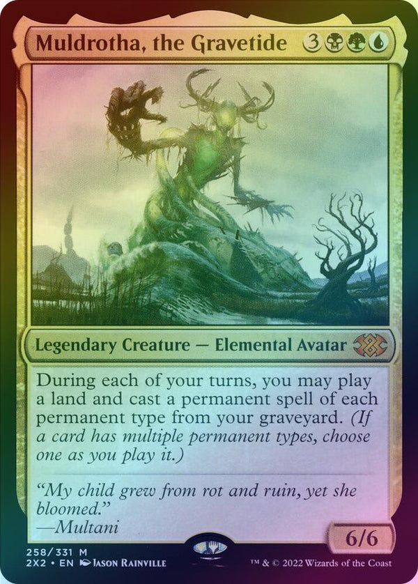 Muldrotha, the Gravetide (Foil) (2X2)