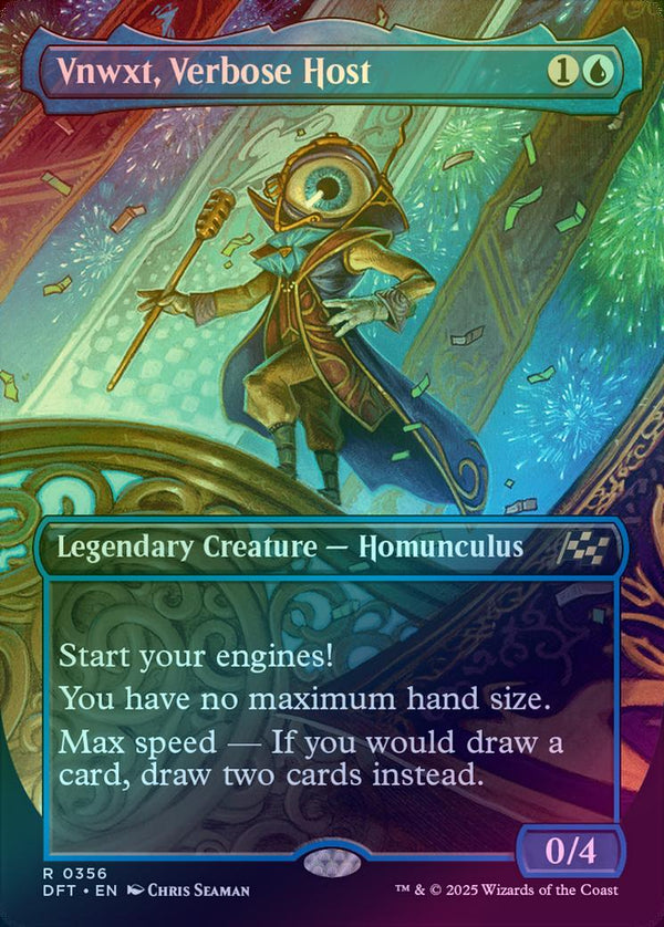 Vnwxt, Verbose Host - Borderless (Foil) (DFT)