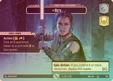 Rey - More Than a Scavenger (Showcase) - 266 - Common (Foil)