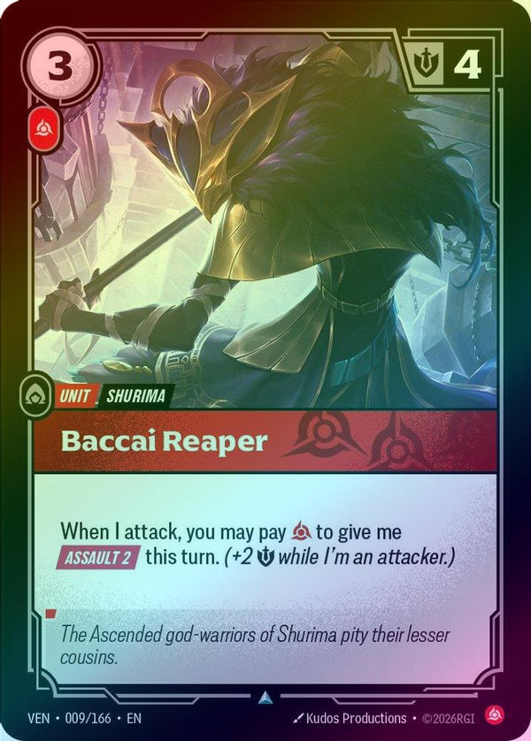 Baccai Reaper - 009/166 - Uncommon (Foil)