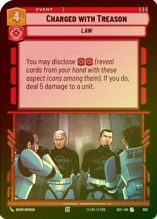 Charged with Treason (Foil) - 692 - Uncommon (Foil)