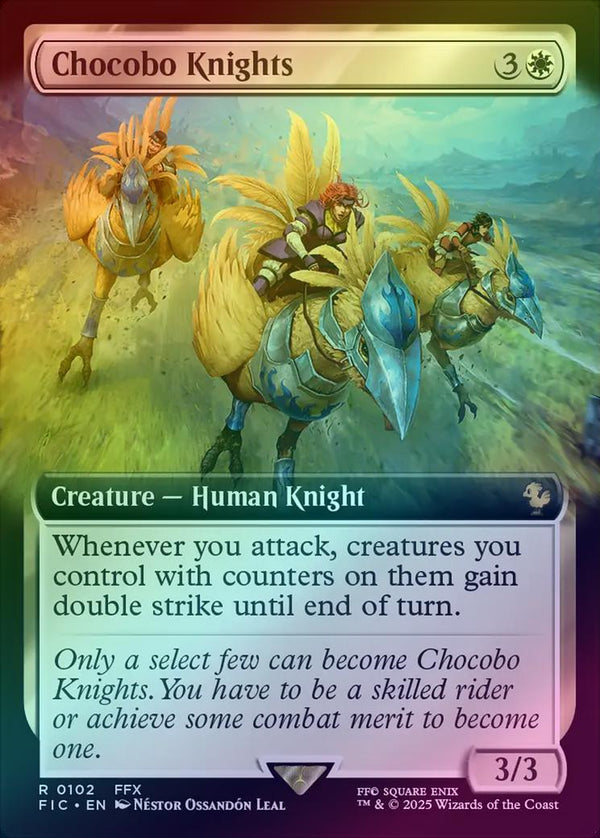 Chocobo Knights - Extended Art (Foil) (FIC)