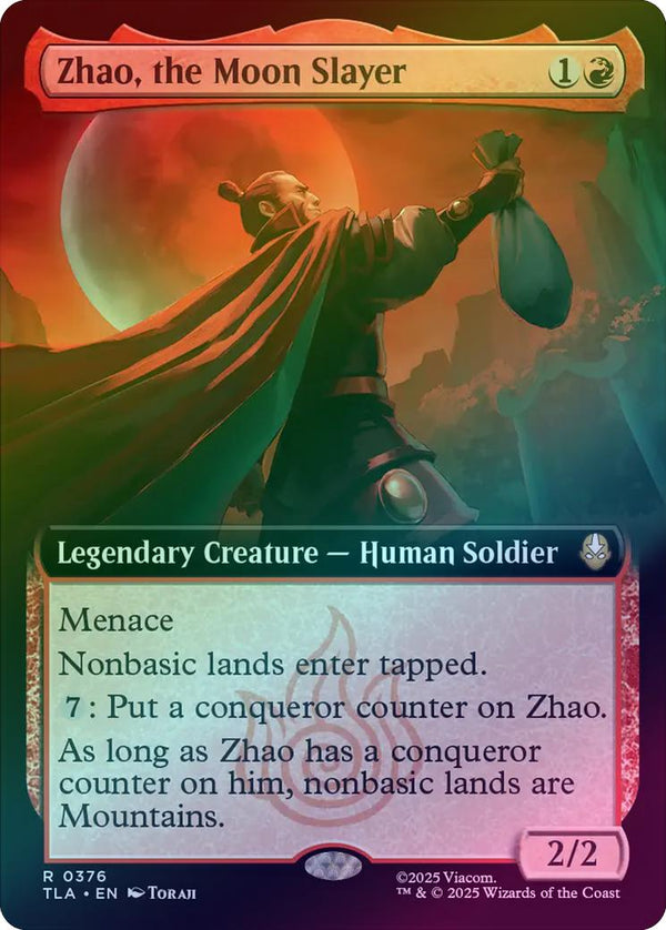 Zhao, the Moon Slayer - Extended Art (Foil) (TLA)
