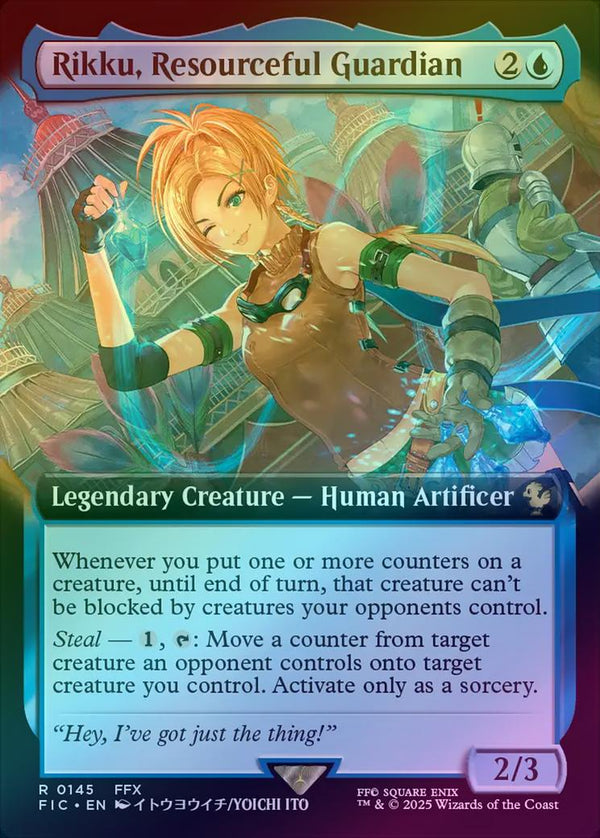 Rikku, Resourceful Guardian - Extended Art (Foil) (FIC)
