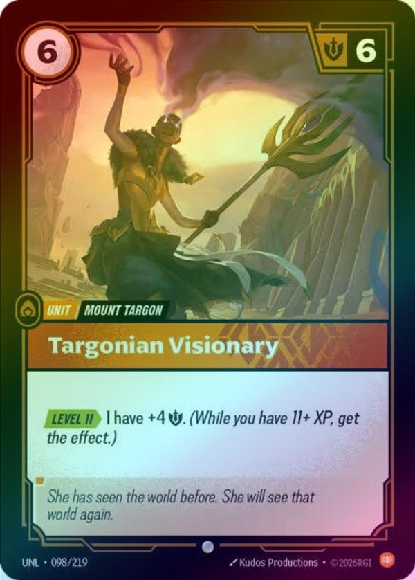 Targonian Visionary - 098/219 - Common (Foil)