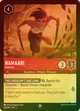 Namaari (Nemesis) - 118/204 - Super Rare (Foil)