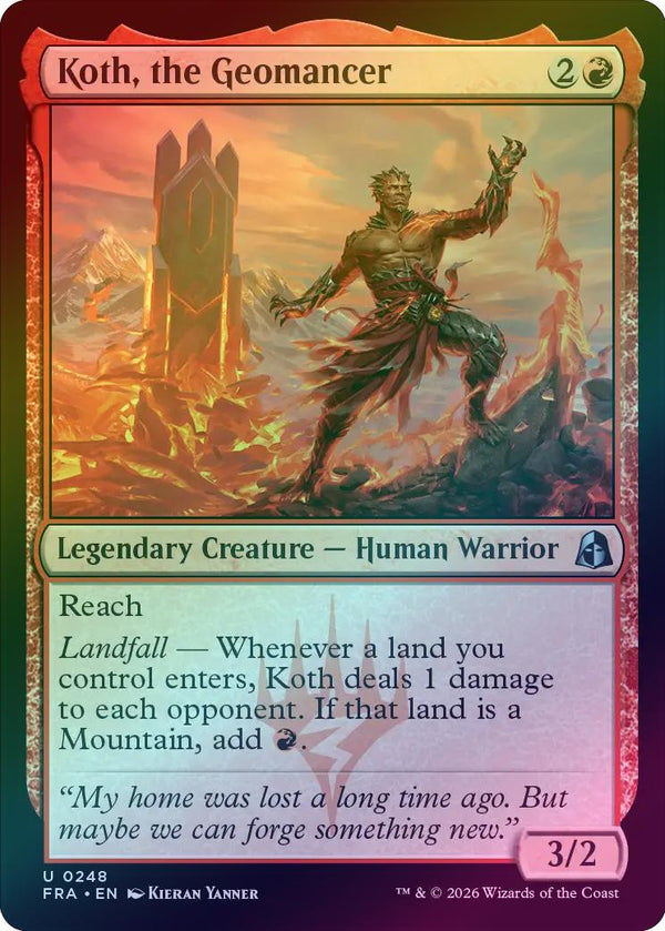 Koth, the Geomancer (Foil) (FRA)