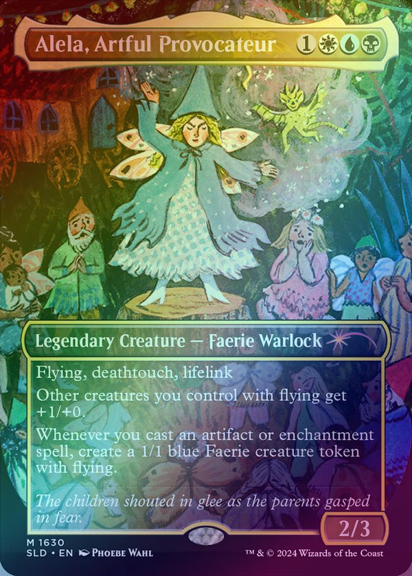 Alela, Artful Provocateur - Featuring: Phoebe Wahl (Rainbow Foil) (SLD)