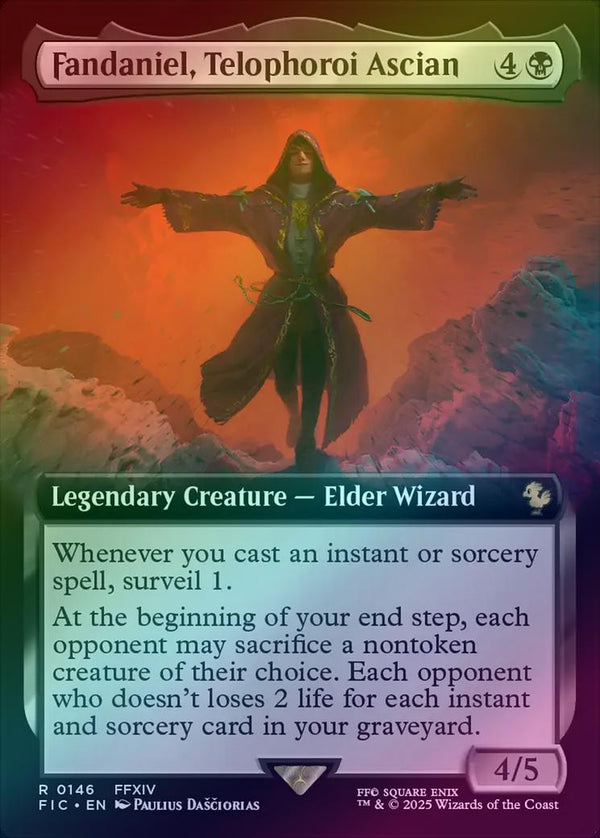 Fandaniel, Telophoroi Ascian - Extended Art (Foil) (FIC)