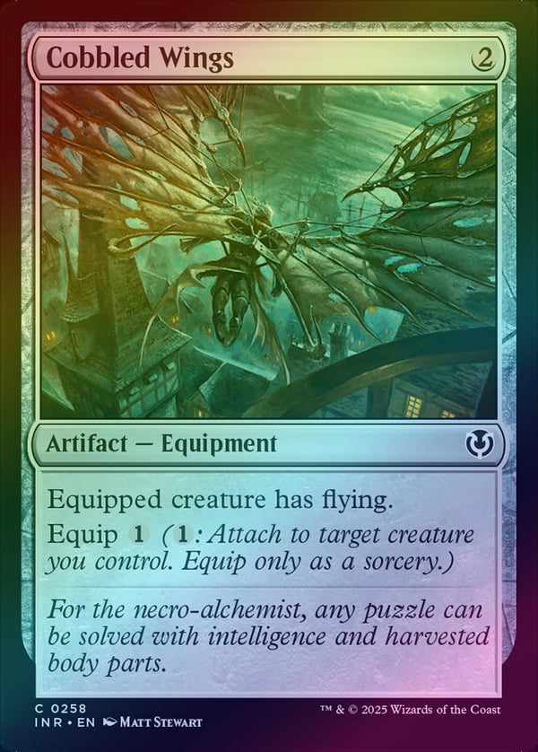 Cobbled Wings (Foil) (INR)