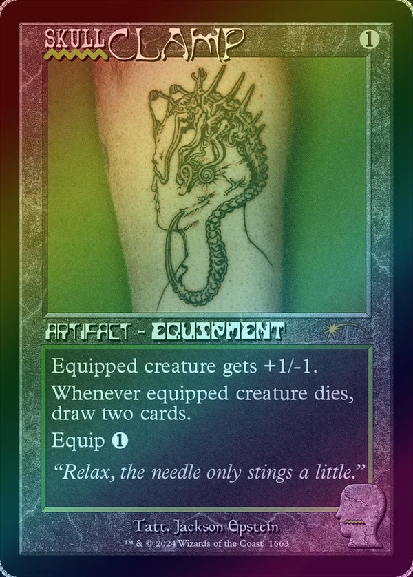 Skullclamp - Brain Dead: Staples (Rainbow Foil) (SLD)
